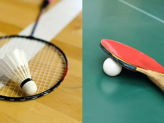 What was the first modern tennis racket?